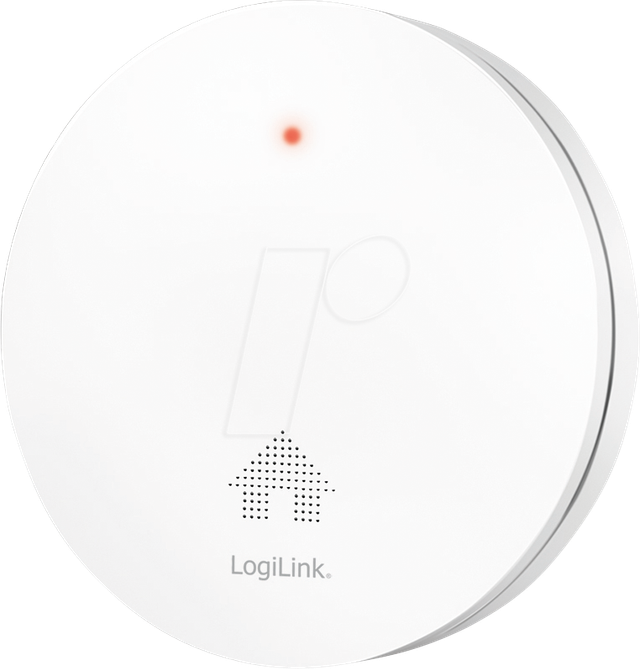 LOGILINK SC0019 - Rauchmelder mit 10 Jahres Batterie, extra flach