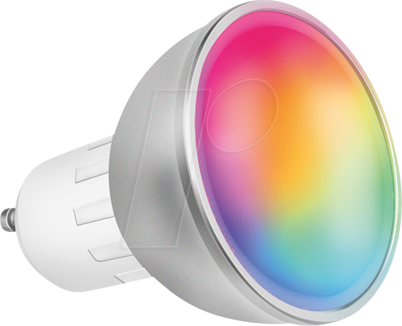 LOGILINK SH0118 - Wi-Fi Smart LED-Spotleuchte, 4,2 W, 330 lm, Tuya kompatibel, wei