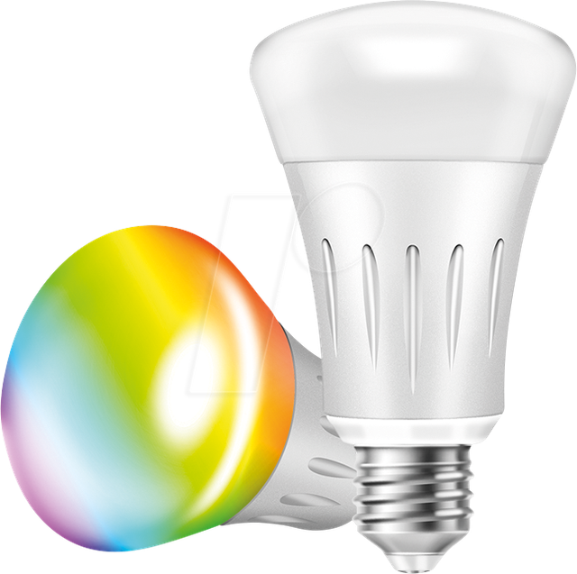 LOGILINK SH0120 - Wi-Fi Smart LED-Leuchte, 7 W, 600 lm, Tuya kompatibel, weiß