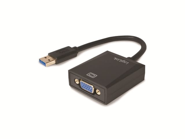 LOGILINK UA0231 - VGA Adapter, USB 3.0 Stecker auf VGA Buchse