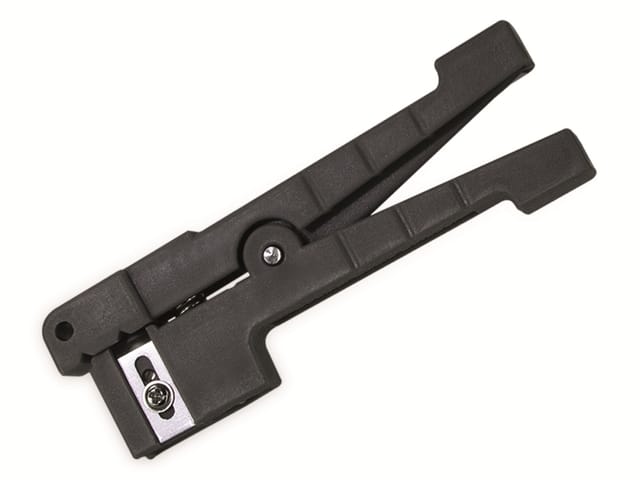 LOGILINK WZ0063 - Abisolierzange für Glasfaser-, Coax- & Kupferkabel, 3,2 mm