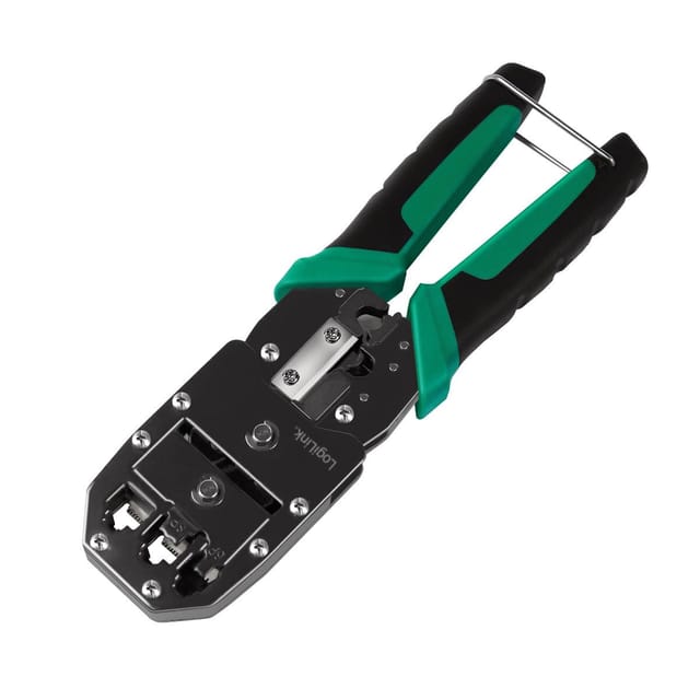 LOGILINK WZ0079 - 6-in-1-Multifunktions-Crimpzange für Telefon- und Netzwerkkabel
