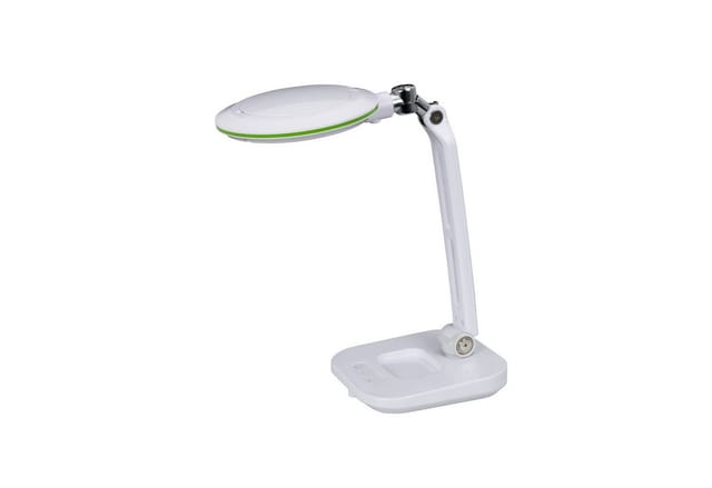 LUMENO LAS3GN - Lupenleuchte, LED, Ø 100 mm, 3 Dioptrien, dimmbar, grün