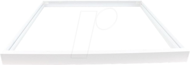 LUXULA LX0715 - LED-Panel Aufbaurahmen für LED-Panels 62x62 cm, steckbar, weiß
