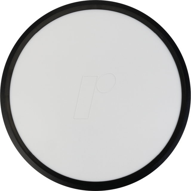 LUXULA LX300218 - LED Panel, Ø50 cm, schwarz, 42 W