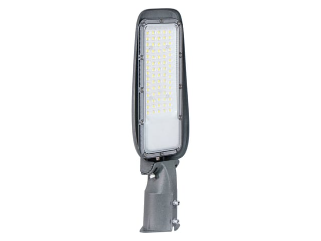 LUXULA LX800130 - LED-Straßenleuchte, 30 W, 3000 lm, 3000 K, grau, IP65