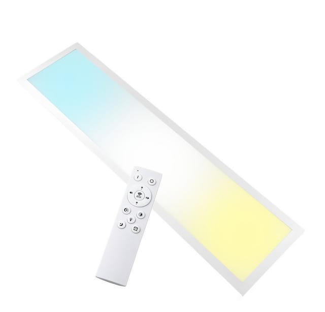 LX-10025-CCT-WS - LUXULA LITEQ 100, LED-Panel mit Fernbedienung, weiß