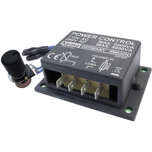 M 028N - Leistungsregler 110-240 V/AC, 4000 VA