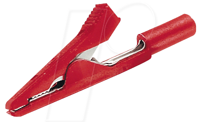 MA 1 RT - Miniatur-Abgreifklemme, 2 mm, rot