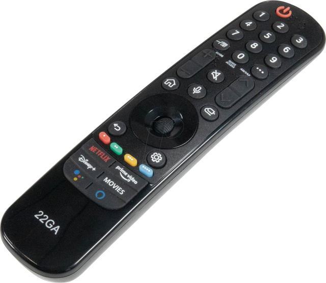 MAHA 56603 - Ersatzfernbedienung für LG MR22GA mit Air Mouse Bluetooth