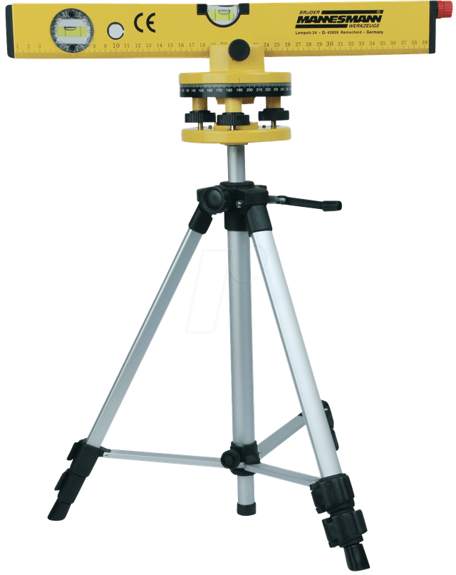 MAN 81125 - Wasserwaage, mit Laserpointer, 400 mm