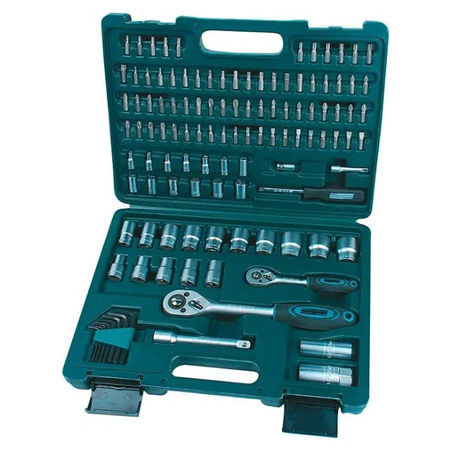 MAN 98415 - Steckschlüsselsatz, Multi, 1/2” + 1/4”, 115 -teilig