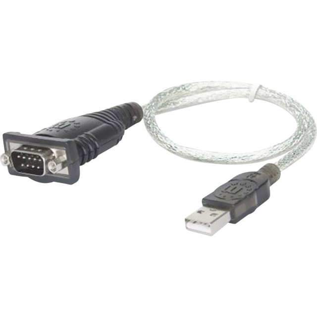 MANHATTAN 151856 - USB-A Konverter, 1x RS232, 9-Pol, FT232RL, 0,45 m