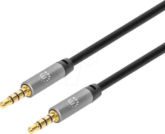 MANHATTAN 356015 - Kabel Klinke 3,5 mm, 5,0 m
