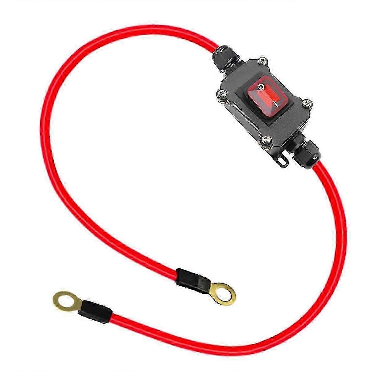 Interrupteur En Ligne Dc12v, Interrupteur Bipolaire À Double Entrée Dc12-24v, 25a, Ip67, Avec Connexion Rapide Marche/arrêt, Édition 0627