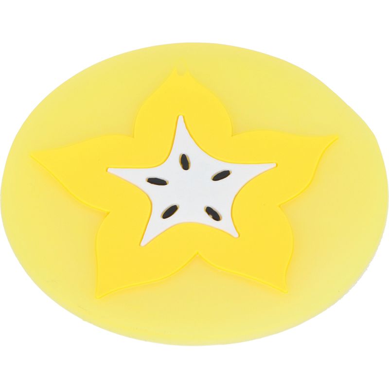 Fruchtförmige Untersetzer, Platzsets, Silikon-becherhalter, Küchenaccessoires, Sternfrucht