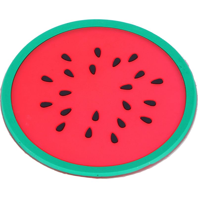 Fruchtförmige Untersetzer, Platzsets, Silikon-becherhalter, Küchenaccessoires, Wassermelone