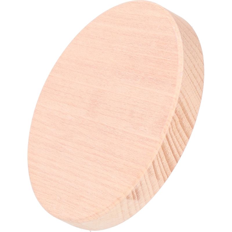 Runder Untersetzer Aus Holz, Hitzebeständig, Für Küche Und Haushalt, Holzfarbe