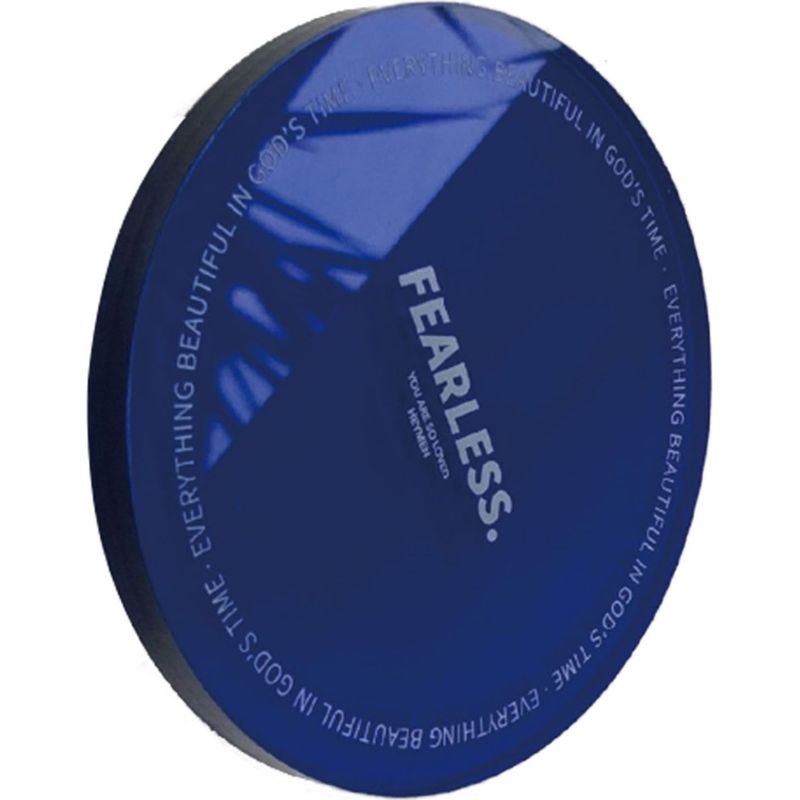 Minimalistische, Dekorative, Wärmeisolierende Blaue Acryl-untersetzer Für Werbeartikel Und Wohndekoration
