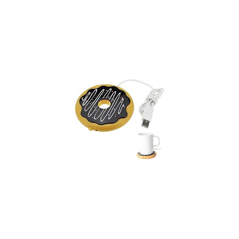 4er-set Usb-thermountersetzer Für Kekse Und Donuts, Niedliches Schreibtisch-gadget, Wiederverwendbare Isolierhülle, Tischschutz, Originelles Geschenk