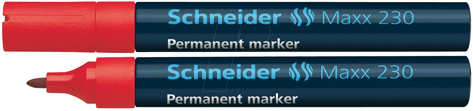 MARKER 230 RT - Permanentmarker, rot