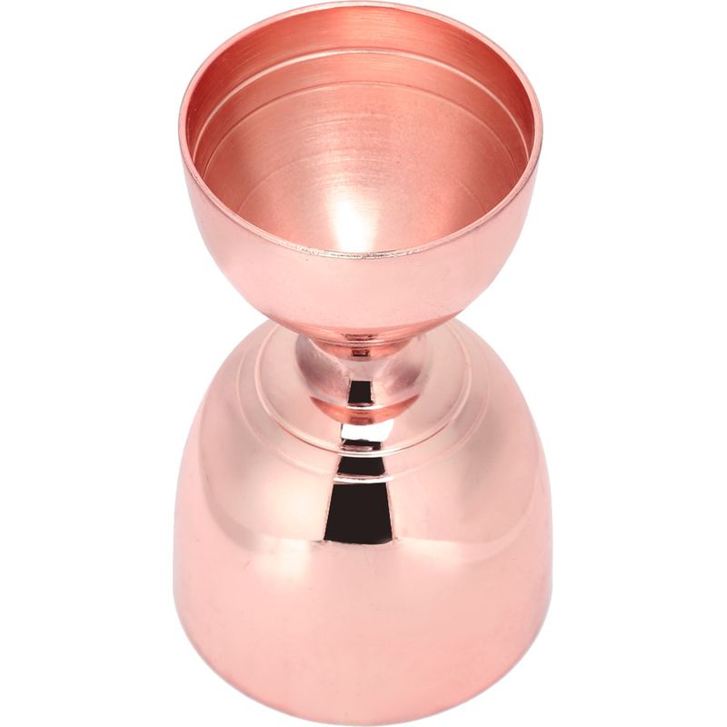 Doppelkopf-cocktailmessbecher Aus Edelstahl, Barkeeper-werkzeug Für Zuhause Und Partys, Roségold