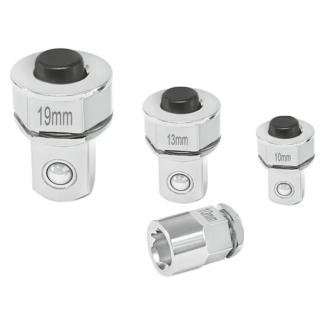 MAT 0186 0010 - Ratschenschlüsseladapter, 1/4'' / 1/2'', 2-teilig