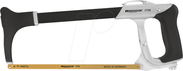 MAT 0786 0002 - Bügelsäge, Metall, 440 mm