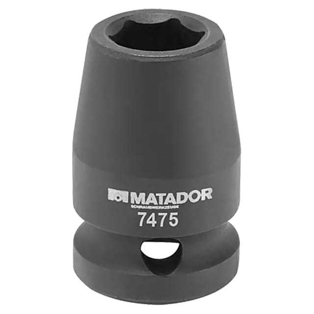 MAT 7475 0240 - Kraft-Steckschlüsseleinsatz, 24 mm, 1/2''