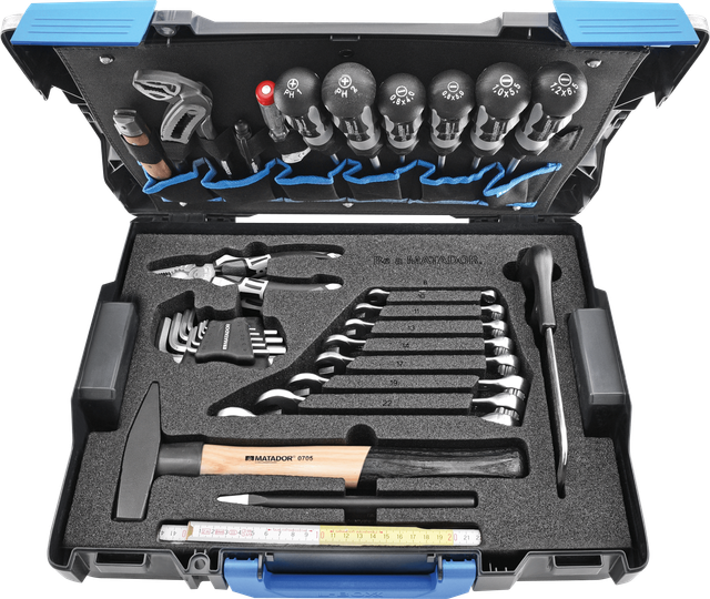 MAT 8145 4145 - Werkzeugsatz smartyBOX L2 Universal, 42-teilig