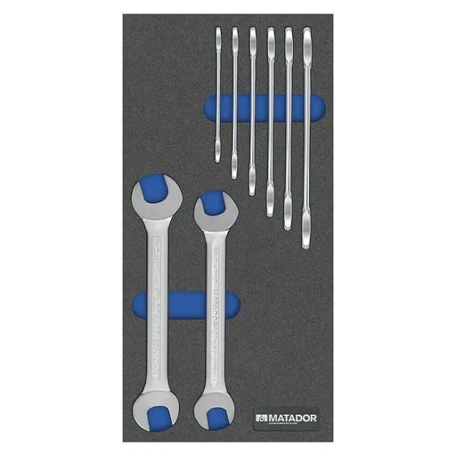 MAT 8164 1100 - Maulschlüsselsatz, 8-teilig