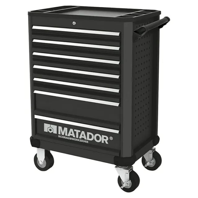 MAT 8163 9550 - Werkstattwagen, Metall, 1030x785x470 mm, bestückt, 170-teilig