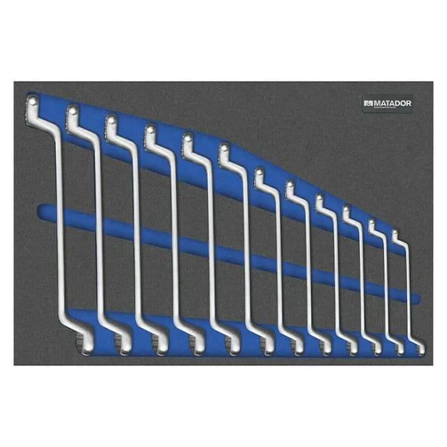 MAT 8164 1200 - Ringschlüsselsatz, 12-teilig