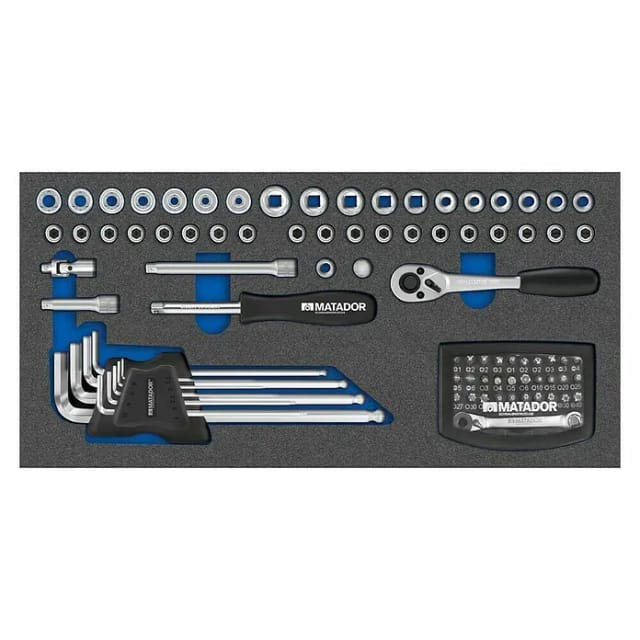 MAT 8164 1201 - Steckschlüsselsatz, 1/4'', 85 -teilig