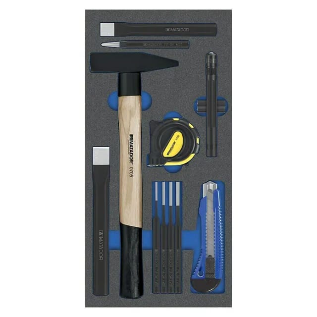 MAT 8164 1701 - Werkzeugsatz, Mechaniker, 11-teilig