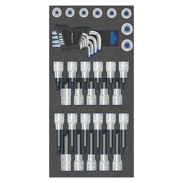 MAT 8164 4092 - Steckschlüsselsatz, Schraubendreher, 1/2'', TORX, 39-teilig