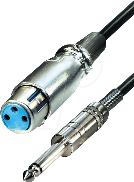 MATR A125KL - Mikrofonkabel, XLR Kupplung / 6,3 mm Klinkenstecker, 5 m