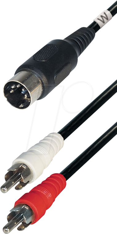 MATR A29WL - Audio Kabel, 5-pol DIN auf 2x Cinch, 1,5 m