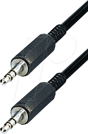 MATR A52 - Audio Kabel, 3,5 mm Stereo Klinkenstecker, 2,5 m