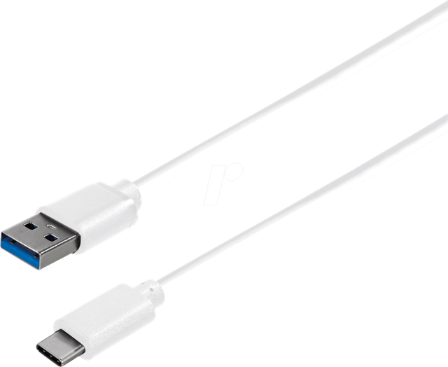 MATR C530-2WL - USB 5 Gb/s Kabel, A Stecker auf C Stecker, weiß, 2 m