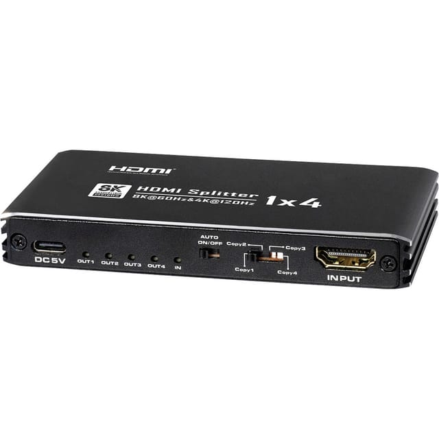 MATR CS26-4L - HDMI 8K Splitter, 4-Port