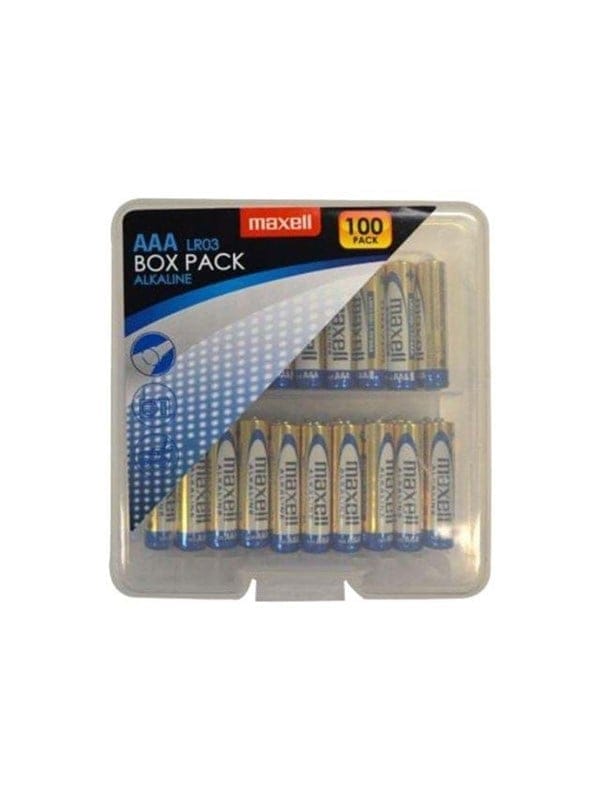 MAXELL AAA 100X - Alkaline Batterie, AAA (Micro), 100er-Pack