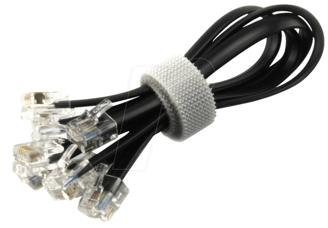 MB RJ25 6P6C 20 - Makeblock - 4x 6P6C RJ25 Kabel - 20 cm