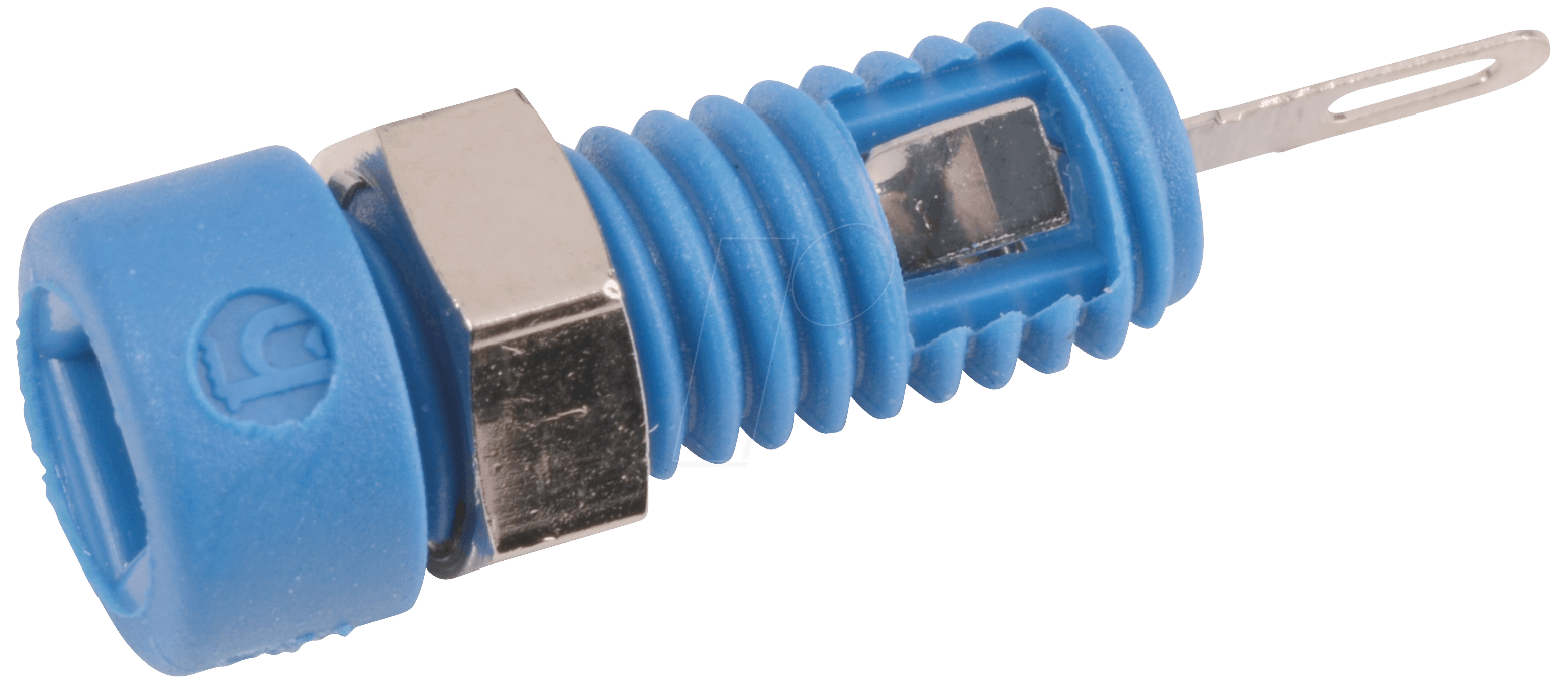MBI 1 BL - Miniatur-Buchse, 2 mm, blau