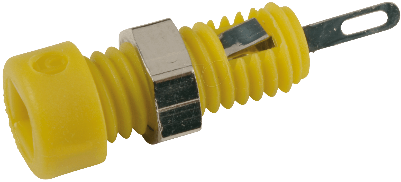 MBI 1 GE - Miniatur-Buchse, 2 mm, gelb