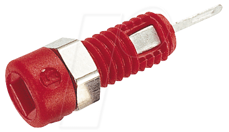 MBI 1 RT - Miniatur-Buchse, 2 mm, rot