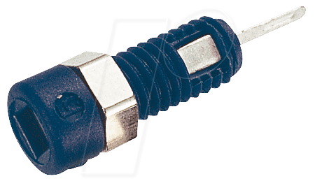 MBI 1 SW - Miniatur-Buchse, 2 mm, schwarz