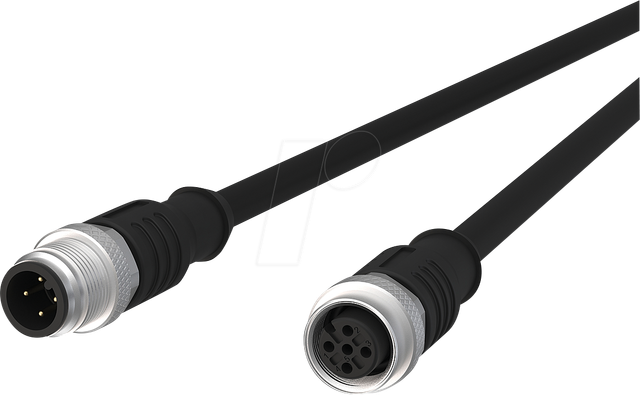 MC 142MCA12020 - Sensorleitung, M12, 4 pol, St > Ku, 2 m