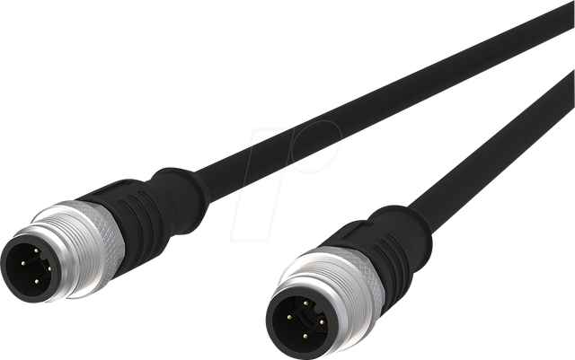 MC 142MCA11020 - Sensorleitung, M12, 4 pol, St > St, 2 m