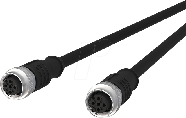 MC 142MCA22020 - Sensorleitung, M12, 4 pol, Ku > Ku, 2 m